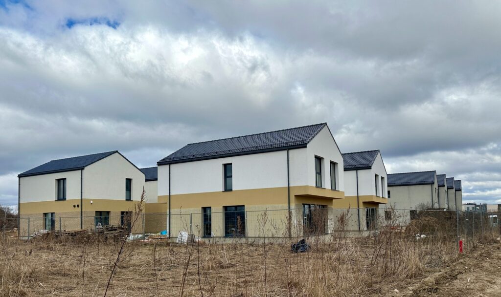 Kalnėnų namai (Keltų g. 10, 12, 18) - Row housing - construction photos