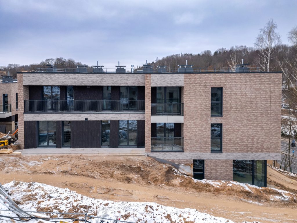 Užupio personos (Filaretų g. 25) - Multi apartment - construction photos