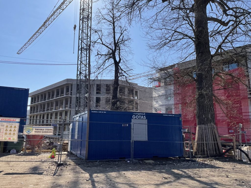 U128 (Ukmergės g. 128) - Daugiabutis - statybų nuotraukos