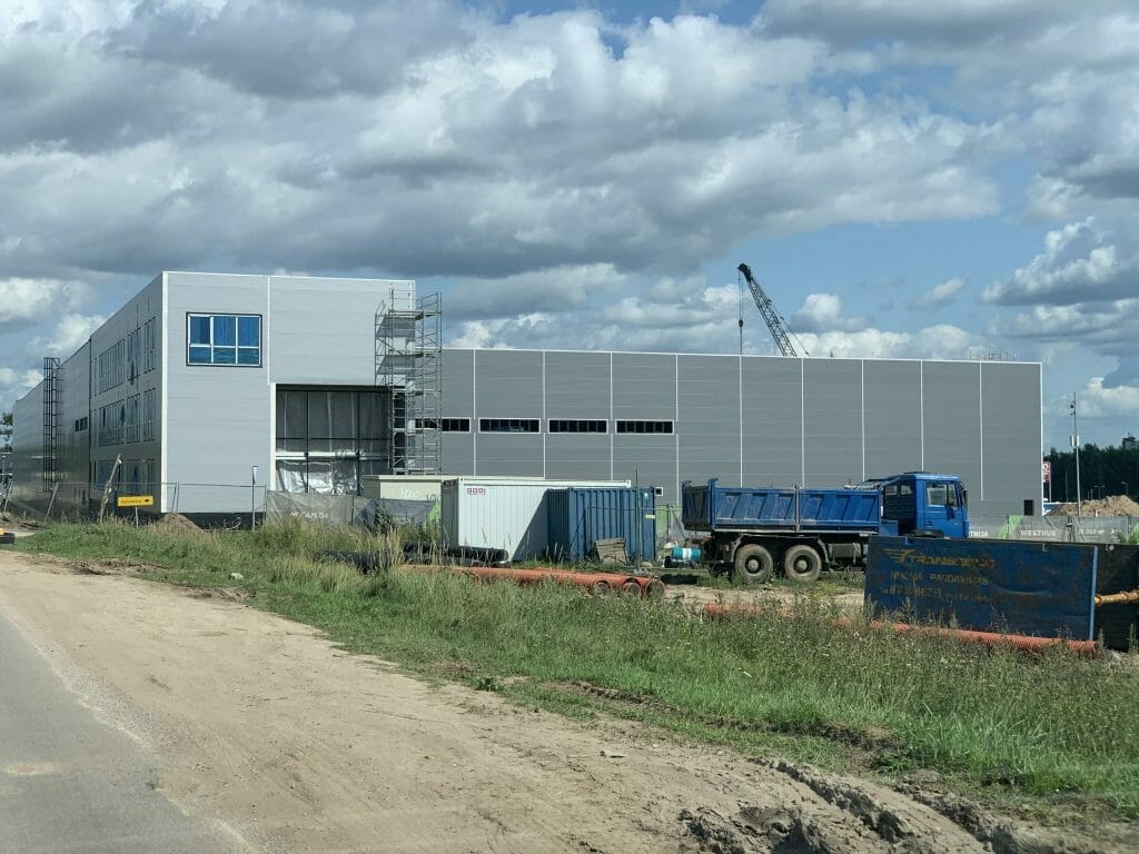 WESTHUB (B. Brazdžionio g. 29) - Laohoone - ehituse fotod