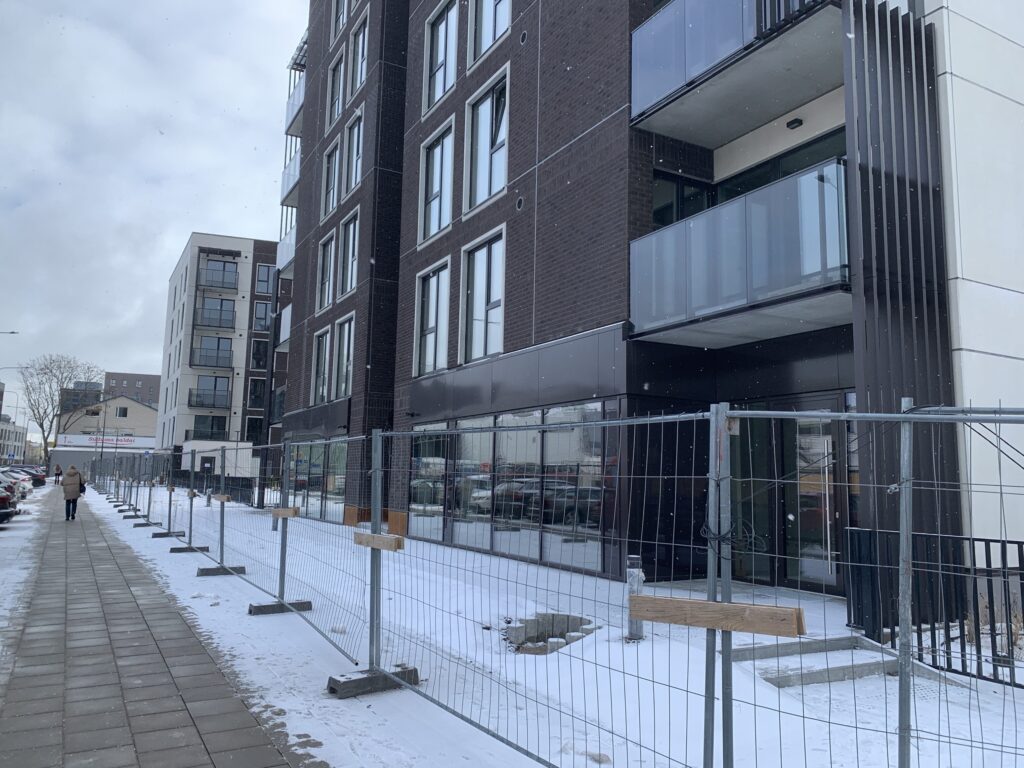 Naujasis Skansenas 3 etapas (Linkmenų g. 15) - Multi apartment - construction photos