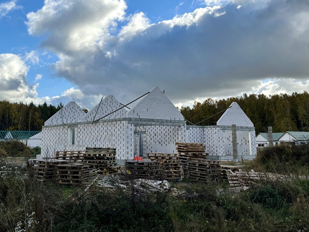 Kunigiškių perlas (namai) (Fazanų g. 3, 5, Putpelių g. 1, 2, 3, 4, 5, 6, 7, 9, 11, Alksnyno g. 18) - Private house community - construction photos