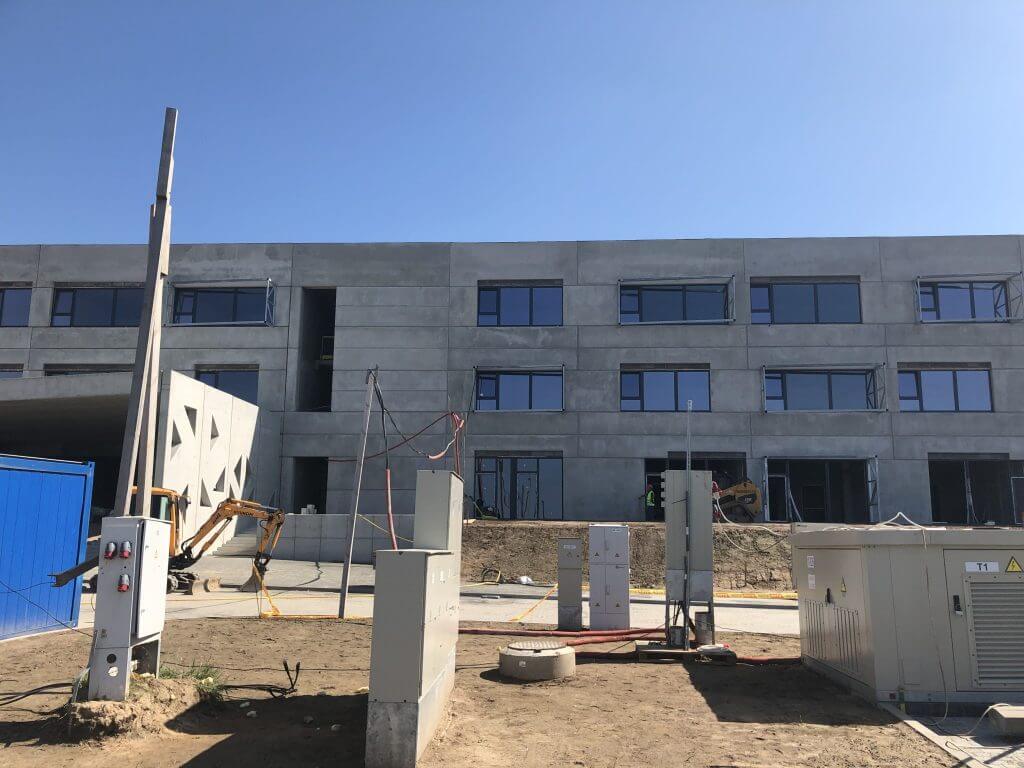 Karalienės Mortos mokykla ir darželis "Vaikystės sodas" (Lukšinės g. 29) - Primary and secondary education - construction photos