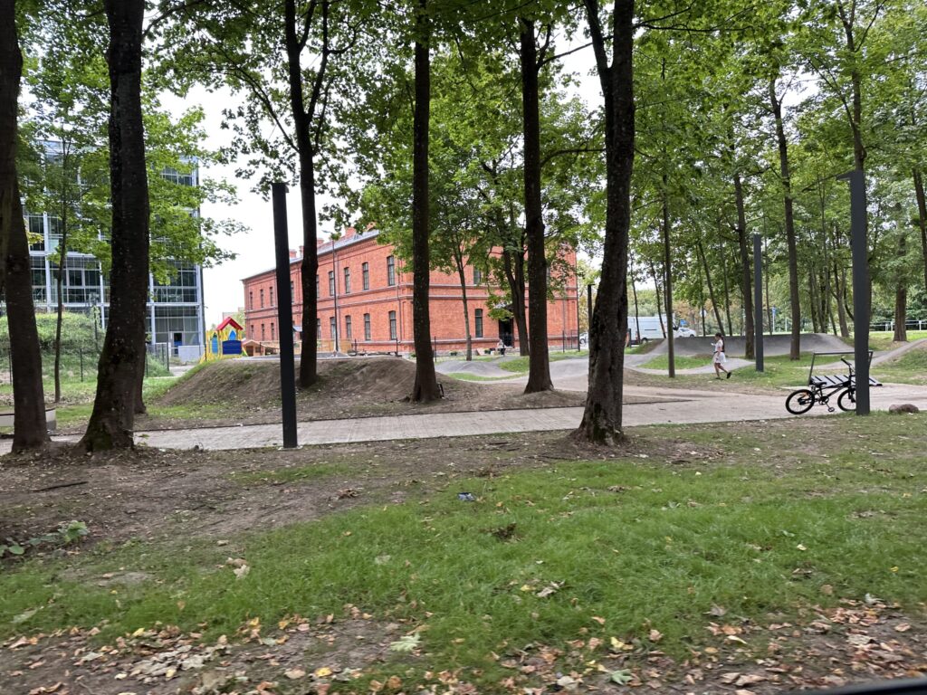 Miesto skveras (Europos pr.) - Square - construction photos