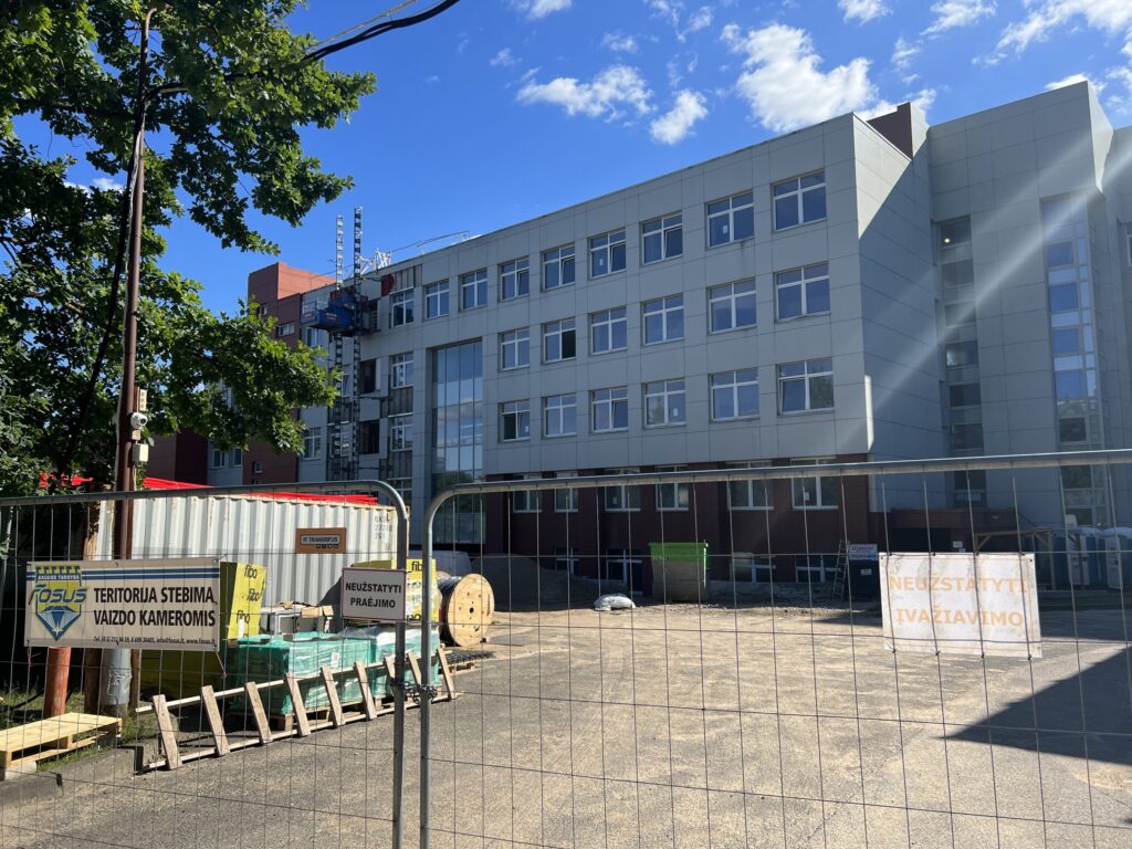 Registrų centras Studentų g. 39 (Studentų g. 39) - Administracinis - statybų nuotraukos