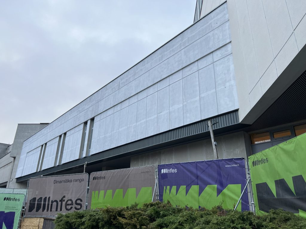 Vilniaus kongresų rūmai (Vilniaus g. 6-1) - Concert hall - construction photos