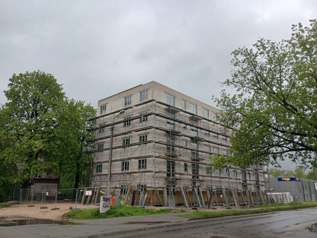 Graudu iela 8 (Graudu iela 8) - Multi apartment - construction photos