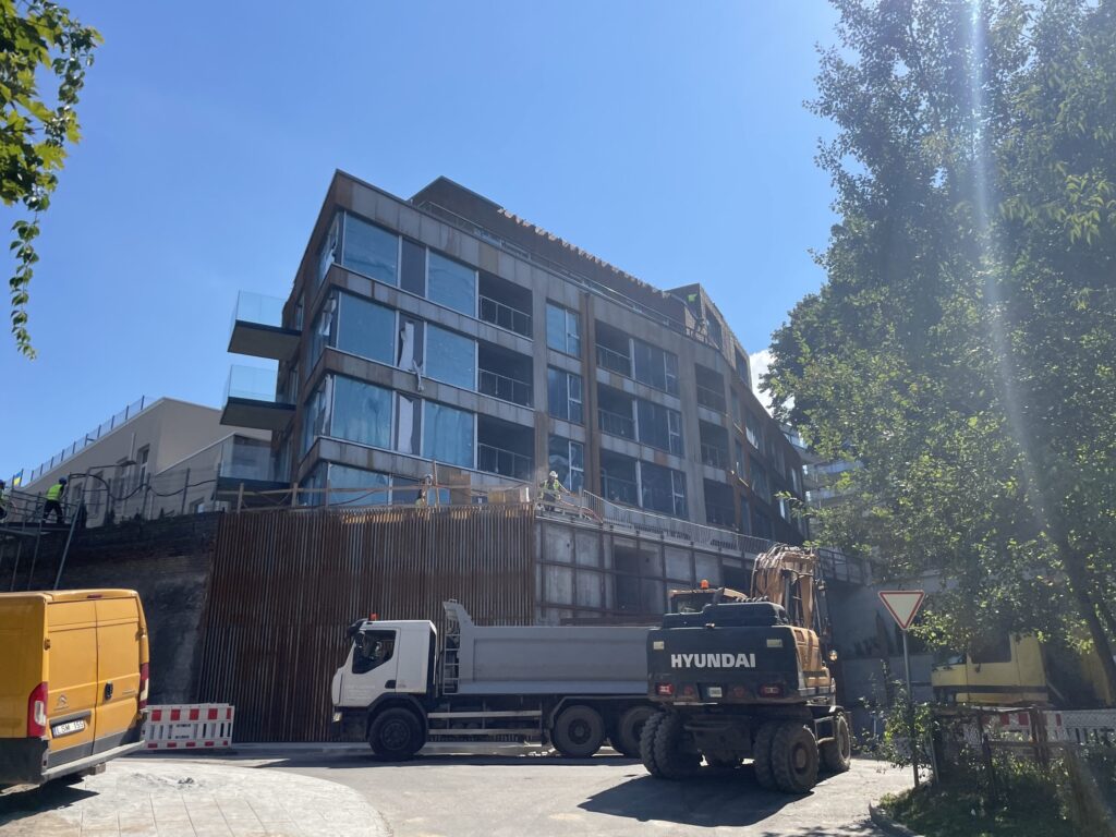 Matau Vilnių 4 etapas (Aludarių g. 1) - Daugiabutis - statybų nuotraukos