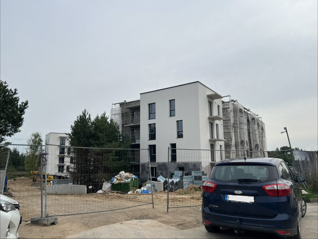 Nendrù (Pilkalnio g. 53) - Multi apartment - construction photos