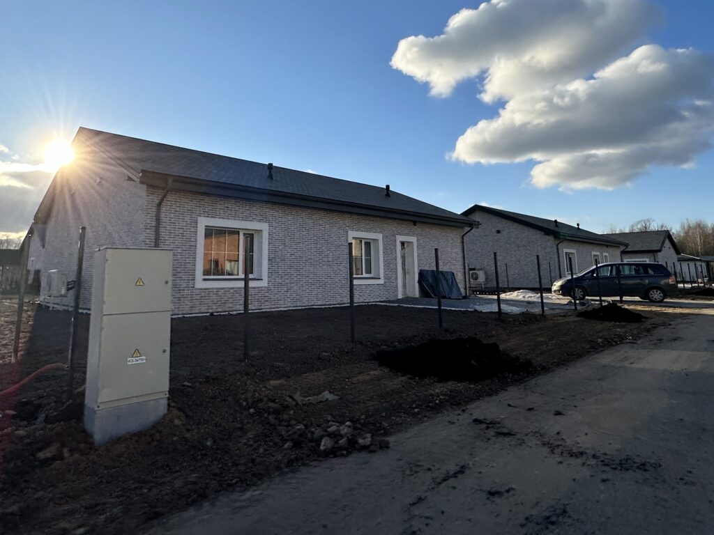 Grendavės g. 34A, 34A, 34C, 34D, 34E (Grendavės g. 34A, 34A, 34C, 34D, 34E) - Private house community - construction photos