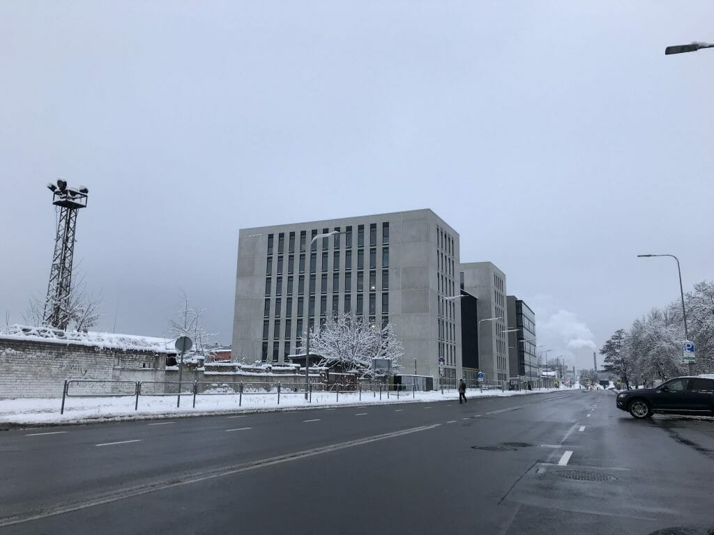 OFFICE 100 by Skraidenis (Panerių g. 49) - Office center - construction photos