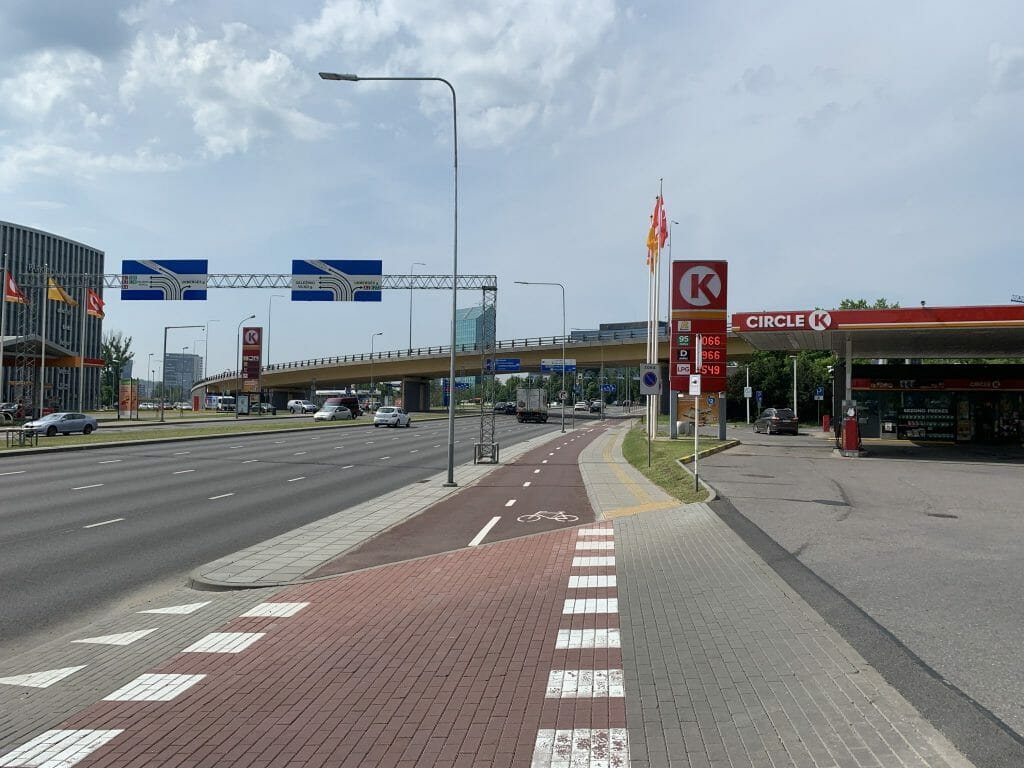 Geležinio vilko ir Žalgirio g. sankryžos rekonstrukcija (šiaurinė dalis) (Geležinio vilko g.) - Road - construction photos