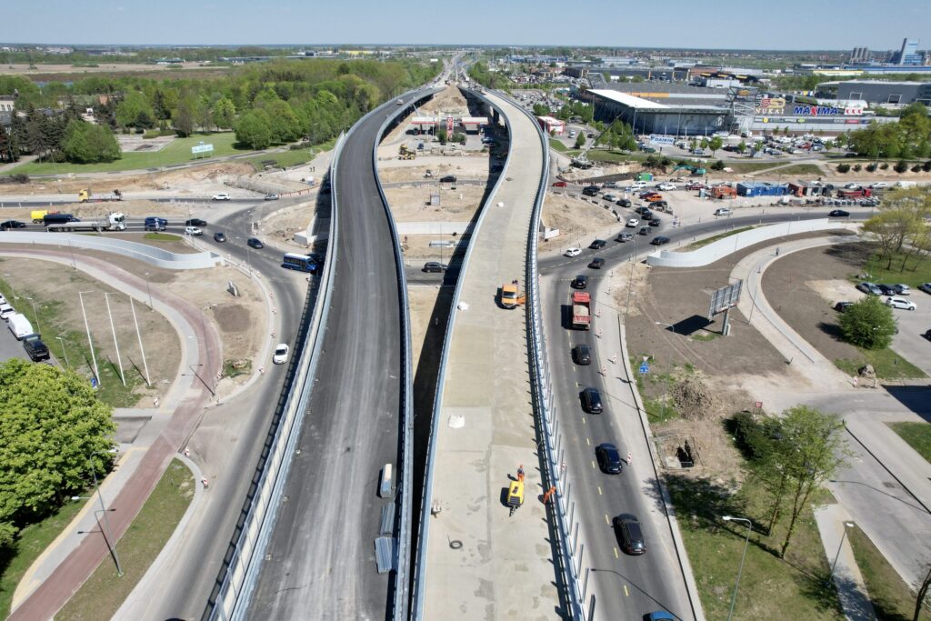 Baltijos pr. žiedinė sankryža (Baltijos pr., Šilutės pl.) - Road - construction photos