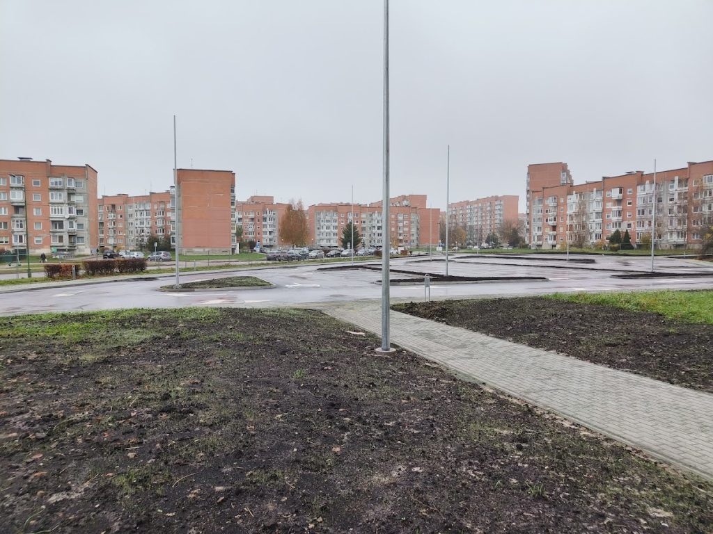 Stovėjimo aikštelė Mogiliovo g. (Mogiliovo g.) - Parking facility - construction photos