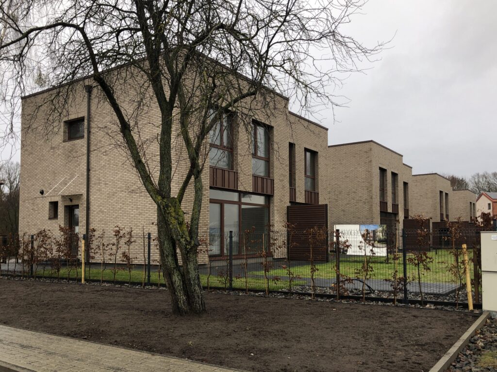 DUPLEX (A. Gustaičio g. 2B, 2H, 2J, 2K, 2L) - Rindu mājas - būvdarbu attēli