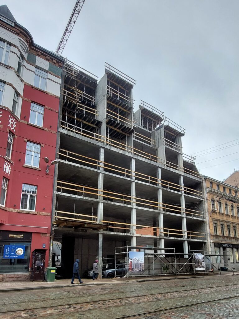 Krišjāņa Barona iela 30A (Krišjāņa Barona iela 30A) - Verslo centras - statybų nuotraukos