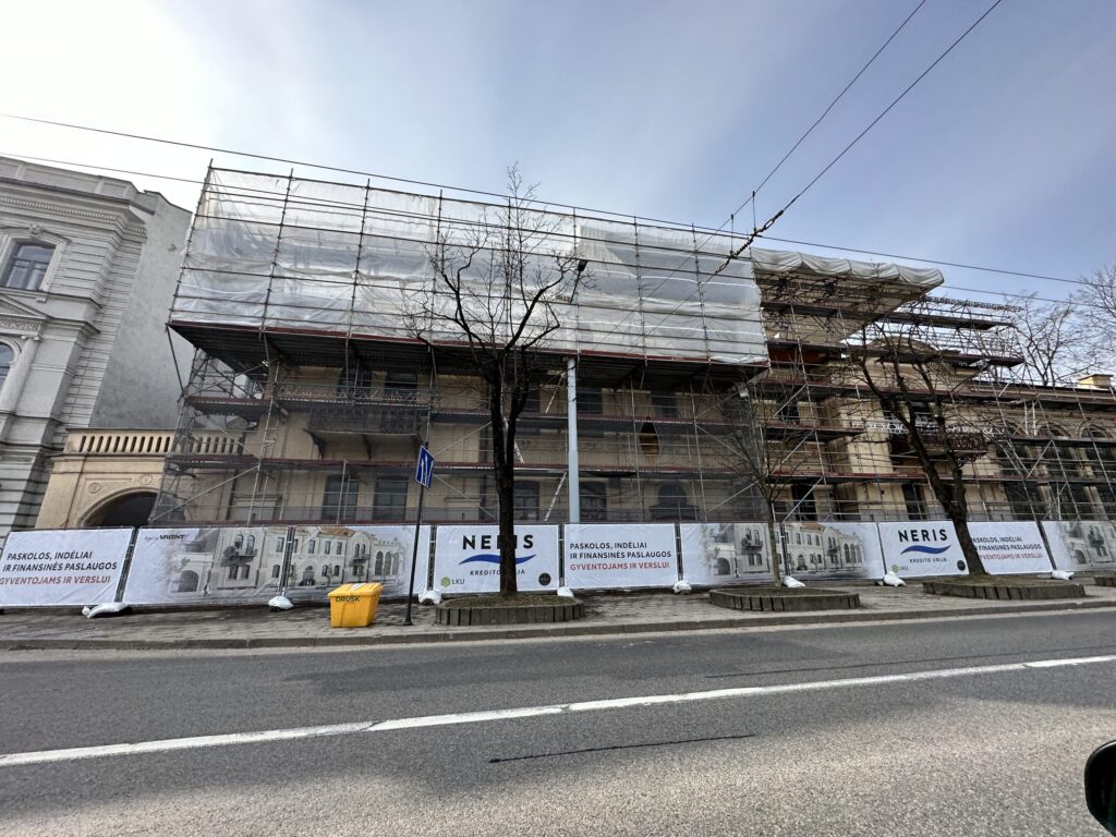 Radvilų valda Žygimantų g. 3 (Žygimantų g. 3) - Office center - construction photos