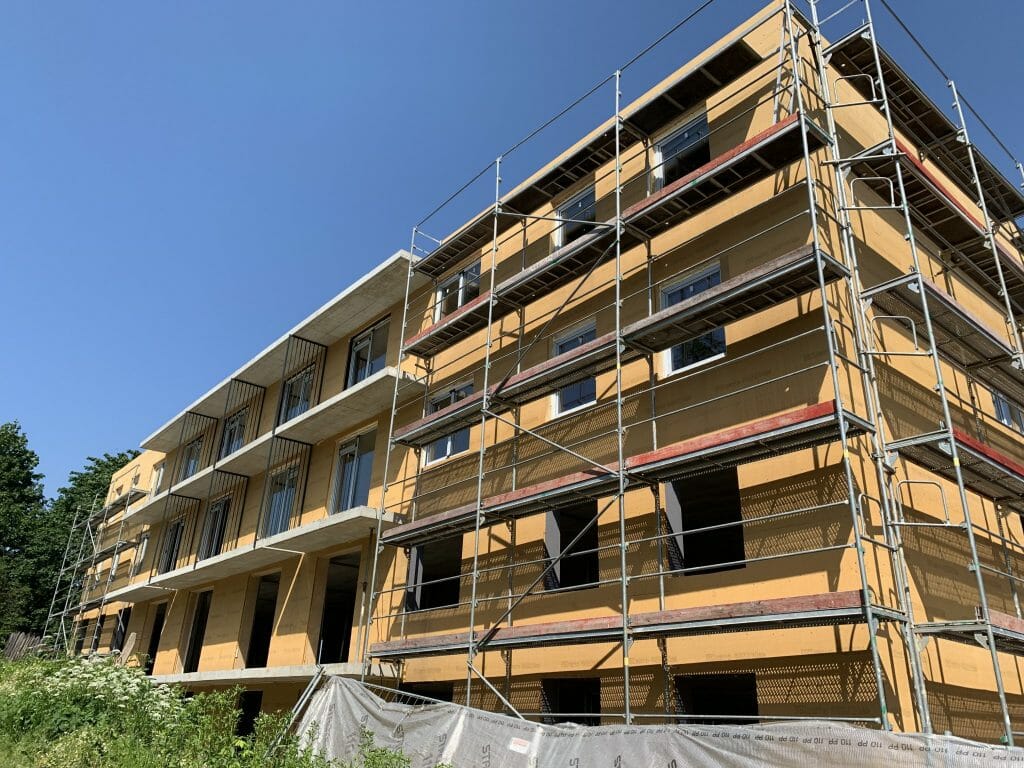 Pa Nauja (Panevėžio g. 23) - Multi apartment - construction photos