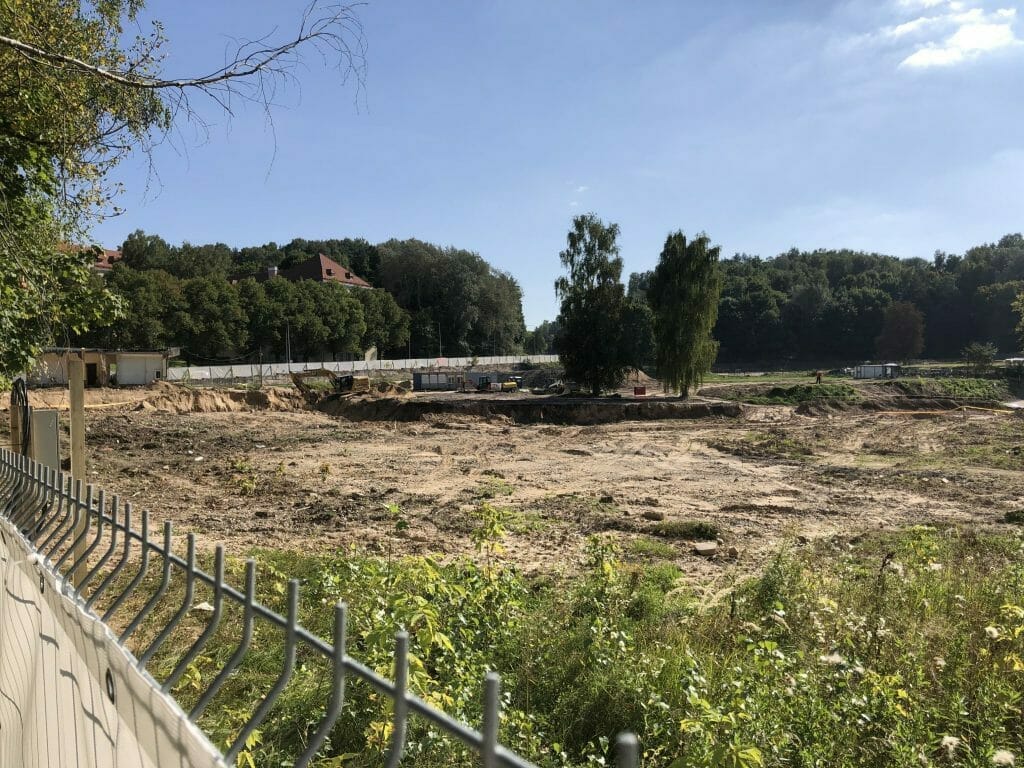 LMTA miestelis 1 etapas (Teatro ir kino fakultetas, Mažasis salių blokas) (Olandų g. 21A) - Higher education - construction photos