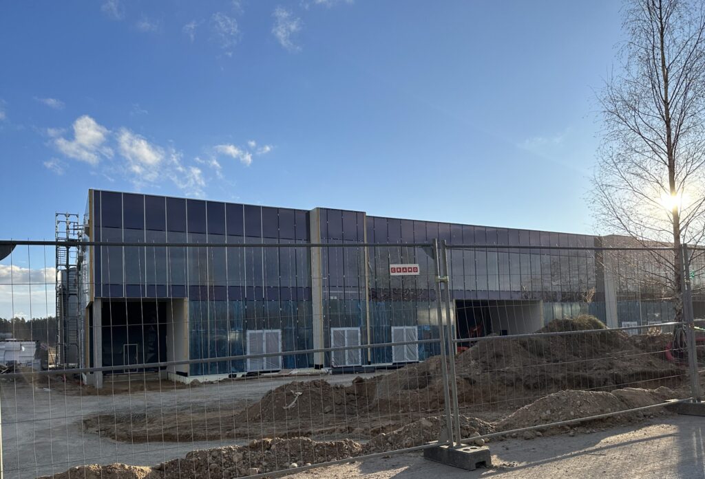 Vilniaus verslo parkas Gariūnų g. 1 etapas (Gariūnų g. 57) - Business park, Shopping center - construction photos