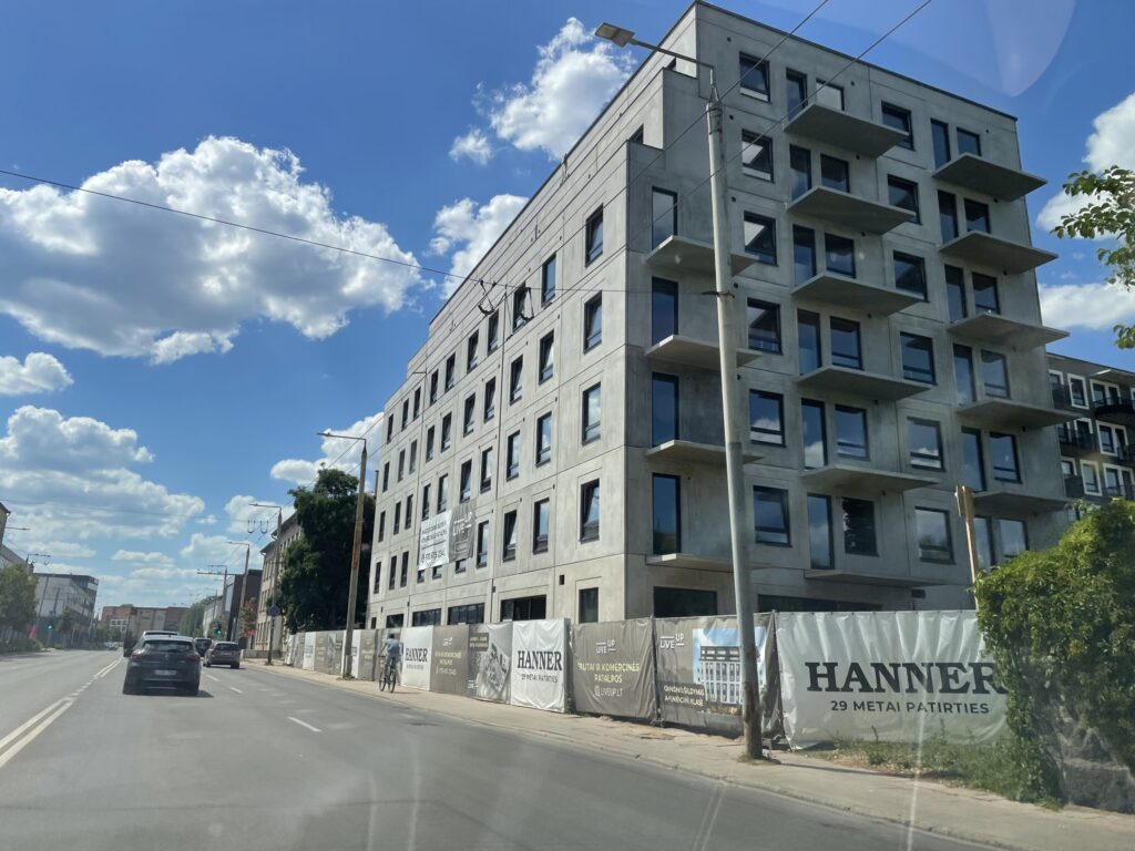 Liveup 2 etapas (Naugarduko g. 62) - Multi apartment - construction photos