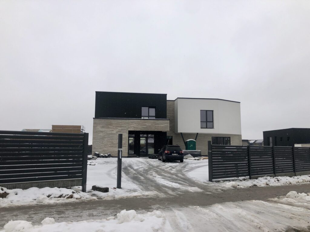 Armėnų namai (Armėnų g. 2, 14, 19 / Savičiūnų g. 3, 5, 7) - Row housing - construction photos