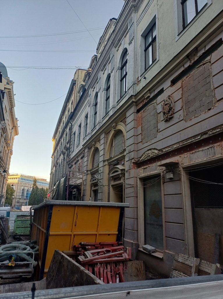 Vāgnera nama atjaunošana (Riharda Vāgnera iela 4) - Concert hall - construction photos
