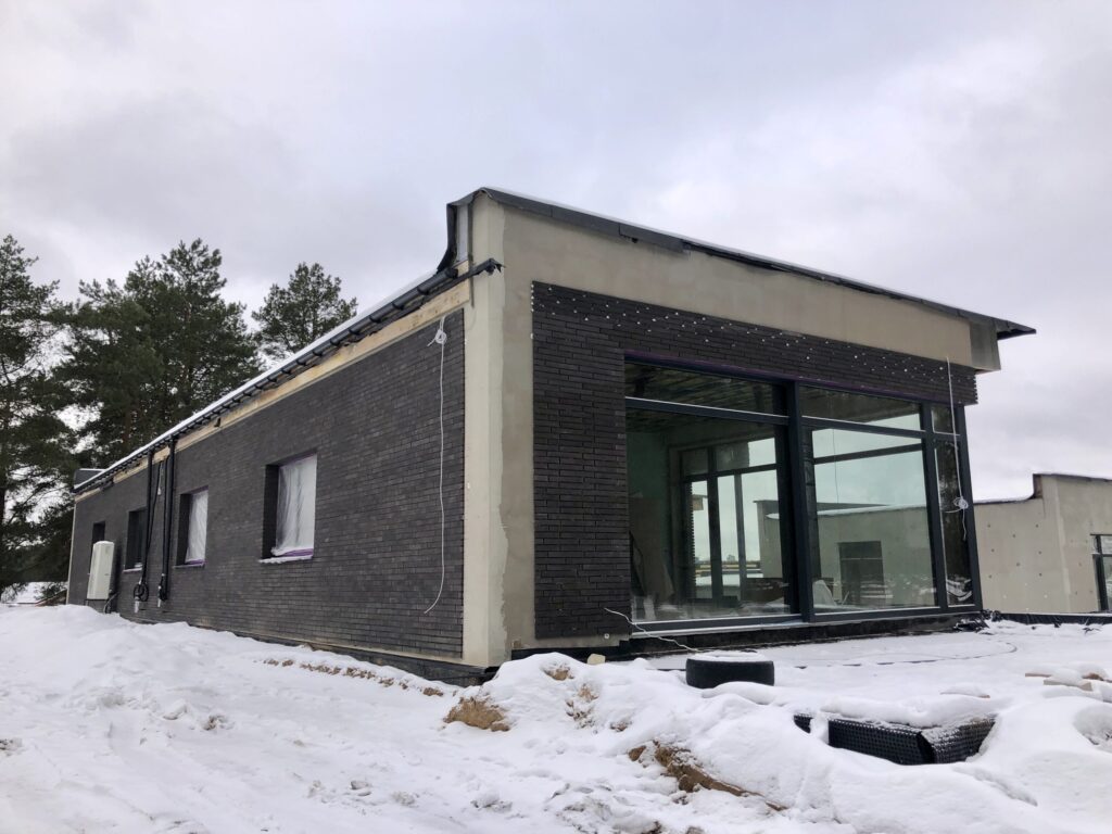 Terasų g. 21 (Terasų g. 21) - Row housing - construction photos