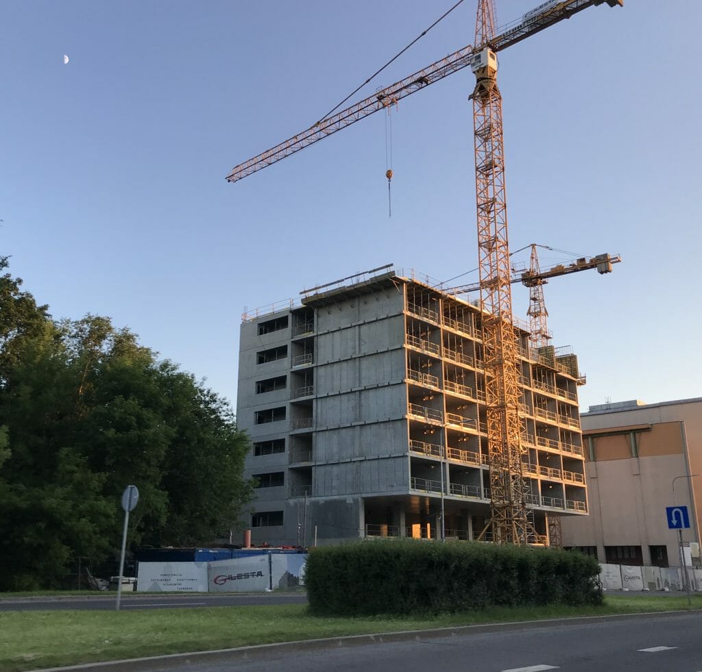 Centrinio archyvo priestatas (O. Milašiaus g. 23) - Administrative - construction photos