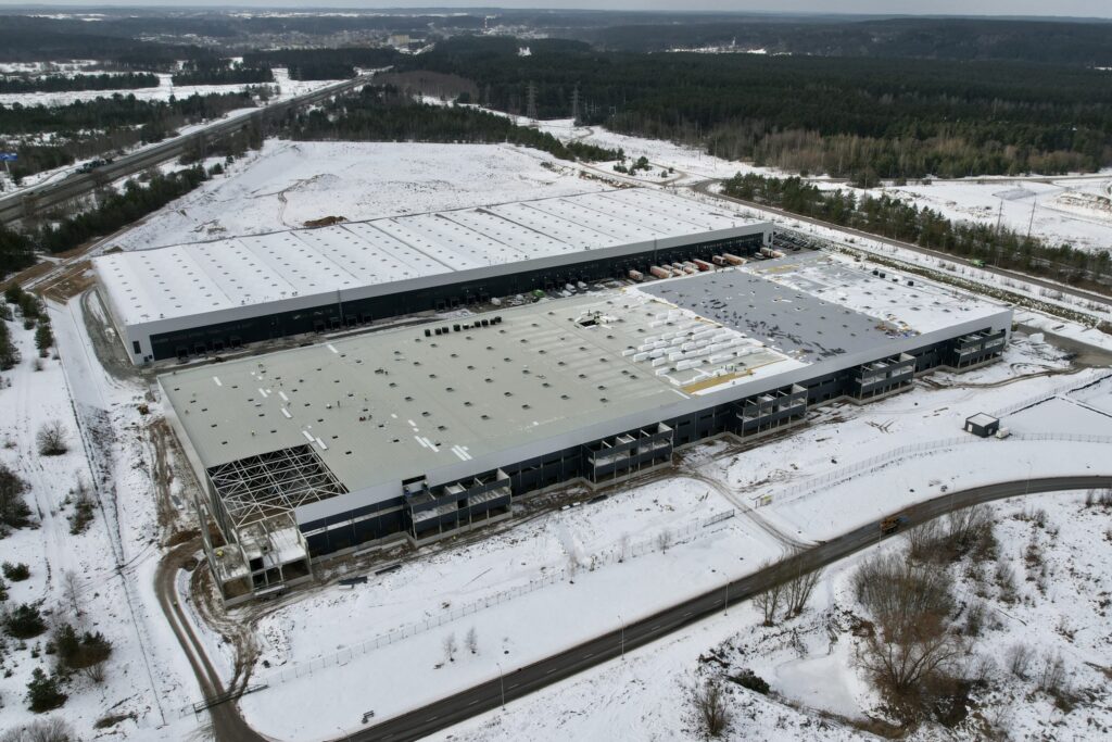 J55 logistikos centras 1 etapas (Jočionių g. 55) - Warehouse / Distribution center - construction photos