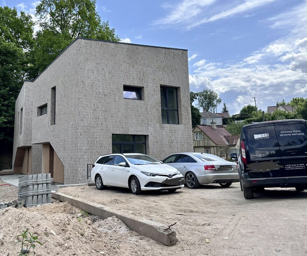 Markučių g. 38 (Markučių g. 38) - Row housing - construction photos