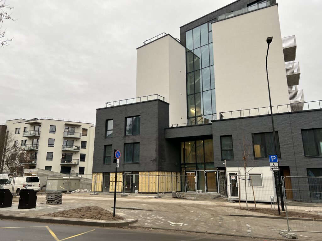 Žvėryno City (Paribio g. 12) - Multi apartment - construction photos