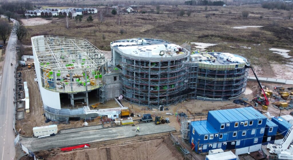 Bio City II Genų terapijos centras (Melkio g. 7) - Pētniecība un attīstība - būvdarbu attēli