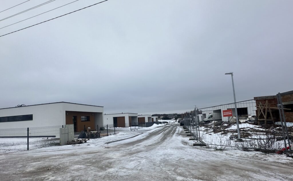 Garšvės slėnis (Pagaršvio aklg. ) - Private house community - construction photos