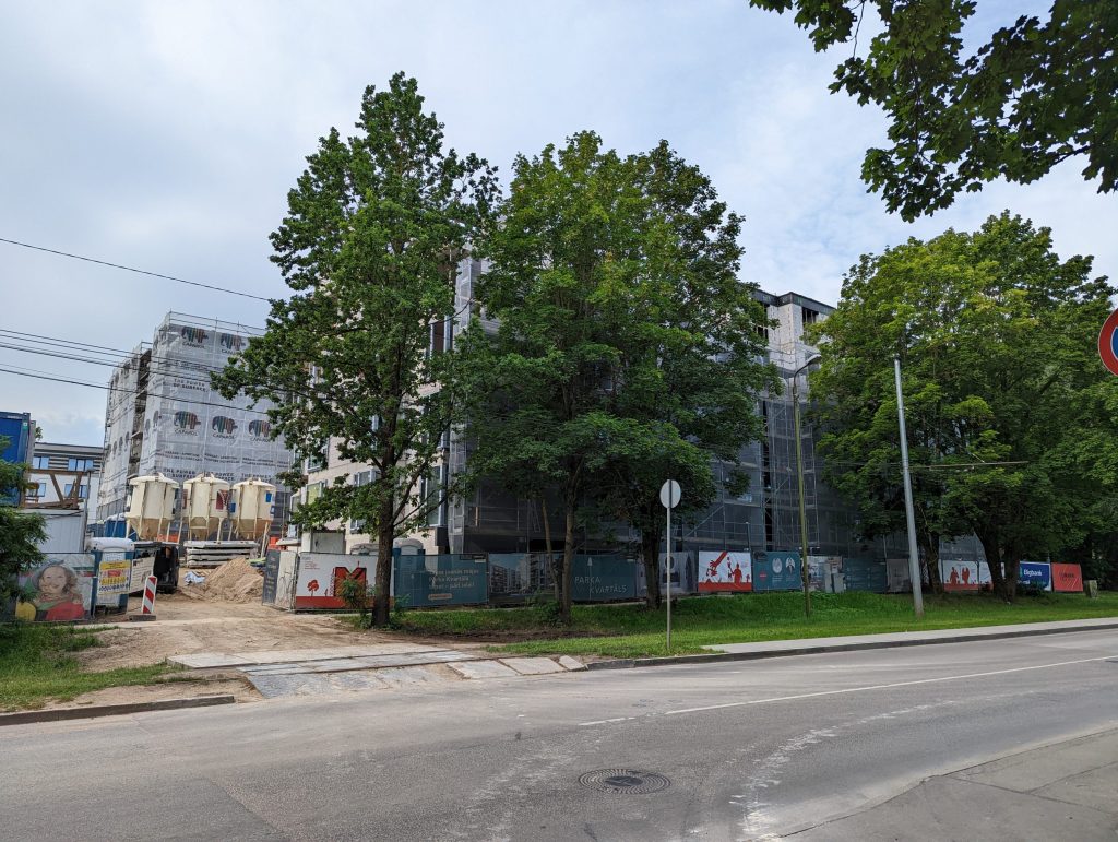 Parka kvartāls 3 kārta (Bauskas iela 97) - Multi apartment - construction photos