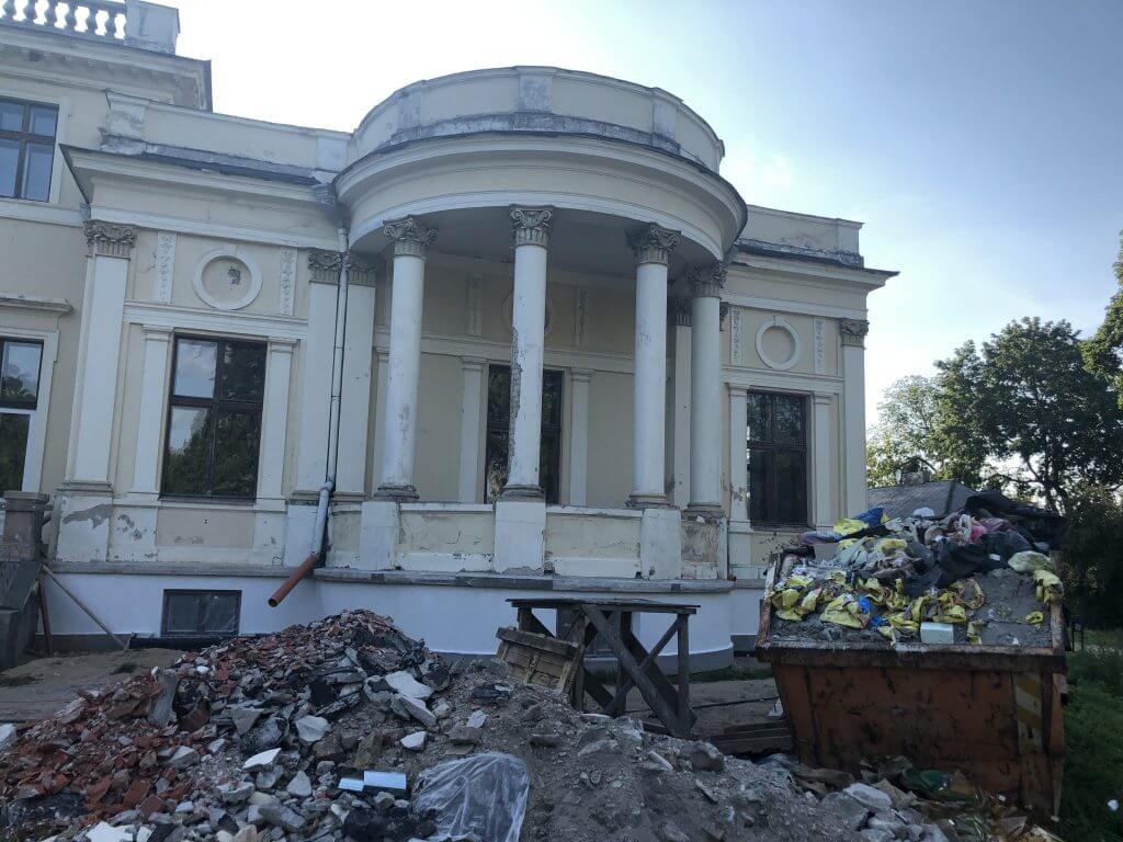 Trakų Vokės dvaro rekonstrukcija (Žalioji a. 2A) - Muzejs - būvdarbu attēli