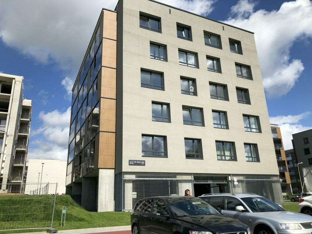 Martyno namai 2 (M. Mažvydo g. 25, 27, L. Rėzos al. 6) - Multi apartment - construction photos