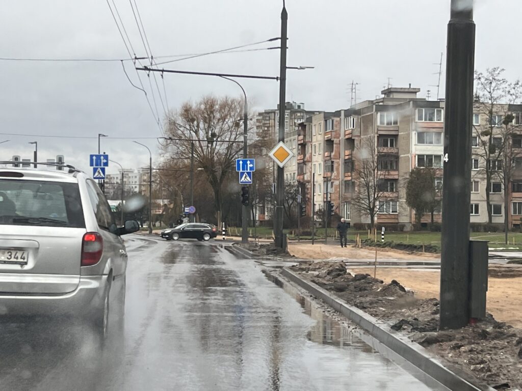S. Žukausko ir P. Lukšio gatvės (S. Žukausko g., P. Lukšio g.) - Bike path, Street - construction photos