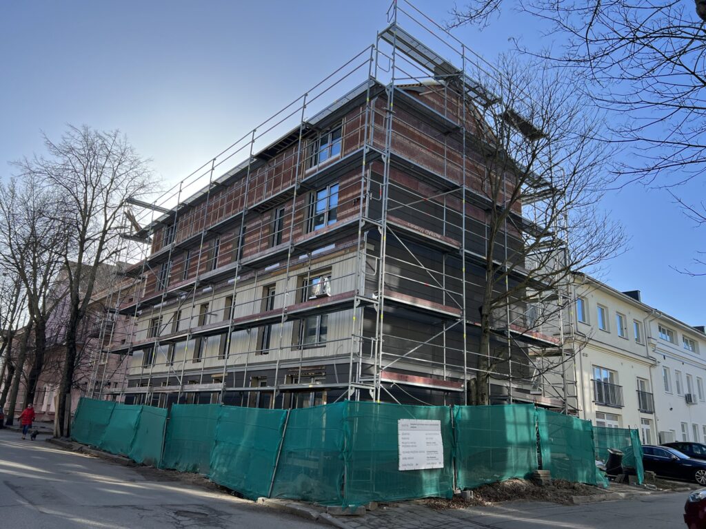Karoso rezidencija 2 etapas ( J. Karoso g. 21A) - Multi apartment - construction photos