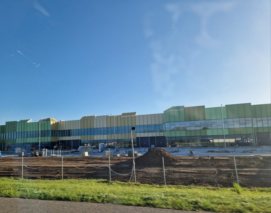 Urban Hub Vilnius (Ožiarūčių g. 3, Avižienių k.) - Stock office / Flex space - construction photos