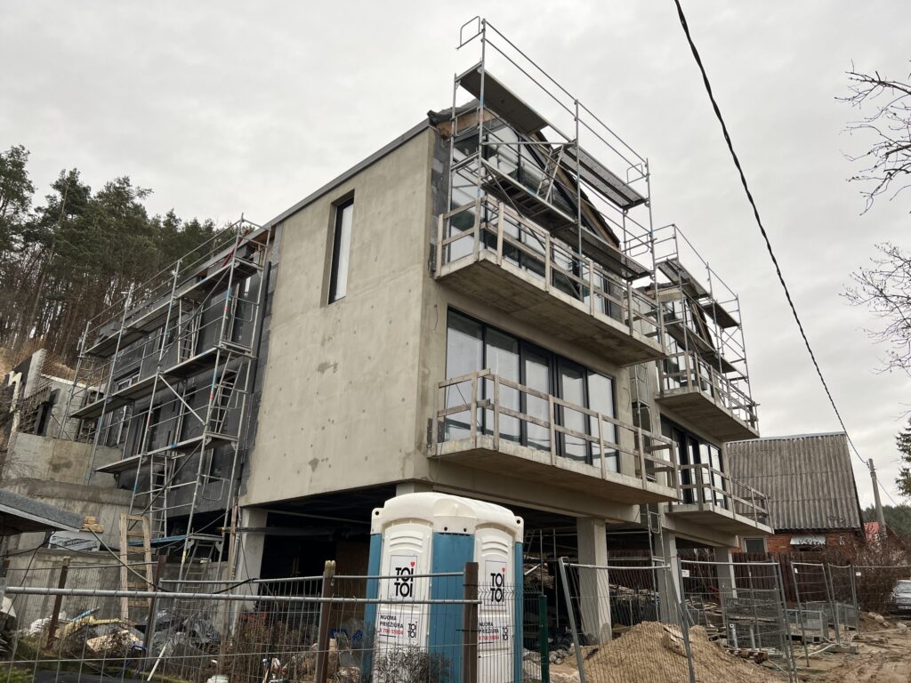 Paribio g. 13 (Paribio g. 13) - Multi apartment - construction photos