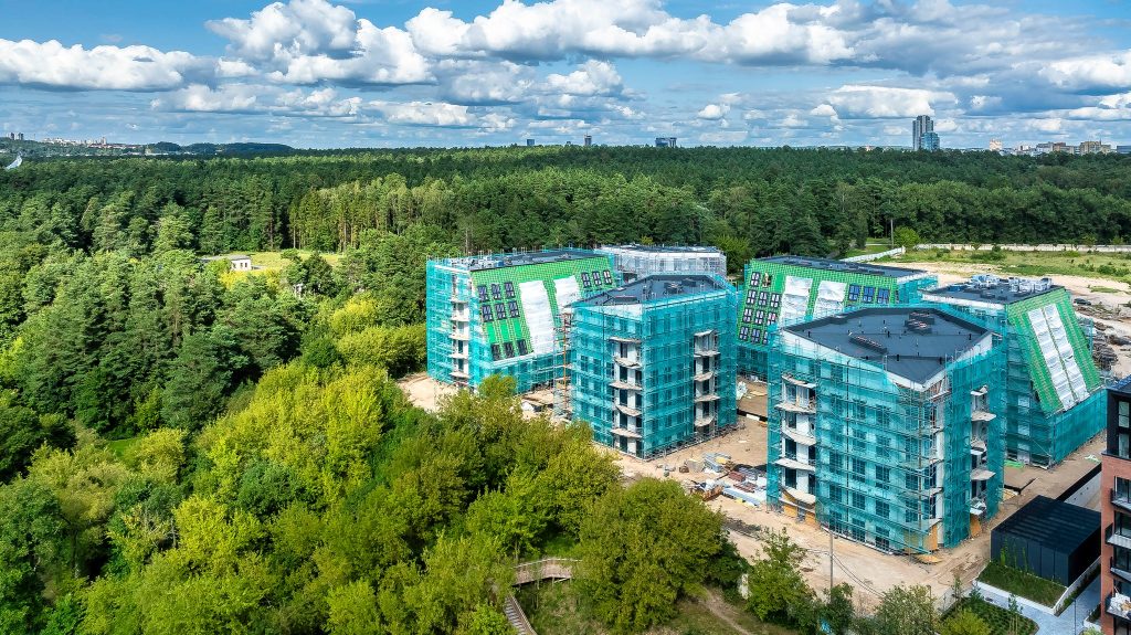 reVINGIS Park Space (Geležinio Vilko g. 2) - Multi apartment - construction photos