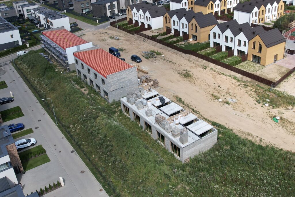 Baskų g. 15 (Baskų g. 15) - Row housing - construction photos