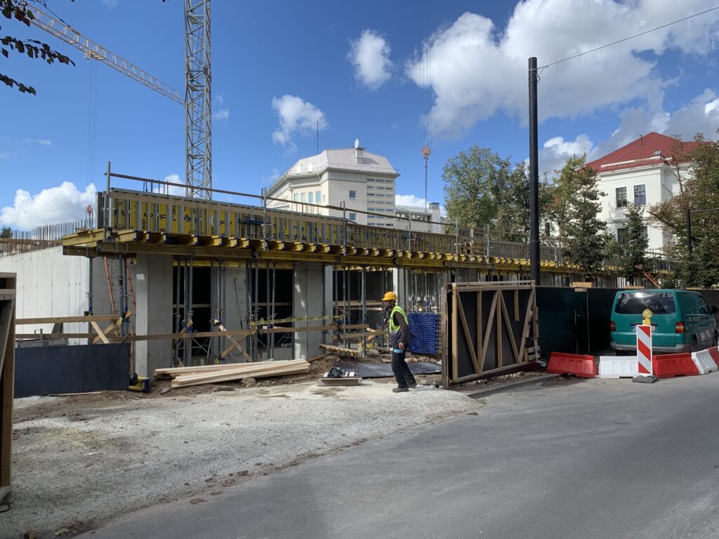 Algirdo 3 (Algirdo g. 3) - Multi apartment - construction photos