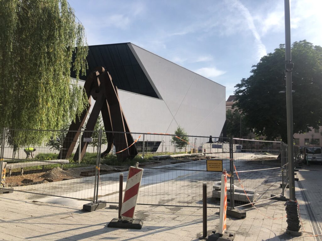 Vingrių šaltinių skveras (Vingrių g.) - Square - construction photos