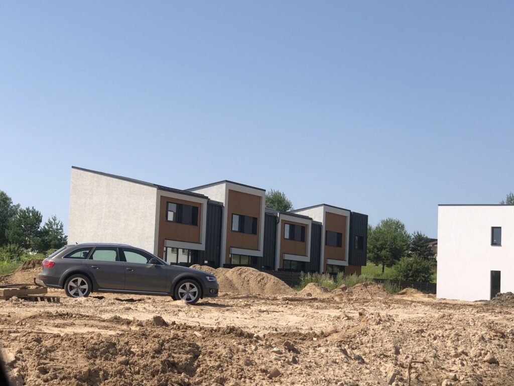 Knypavos g. 8D, 8E, 8F, 8G (Knypavos g. 8D, 8E, 8F, 8G) - Row housing - construction photos