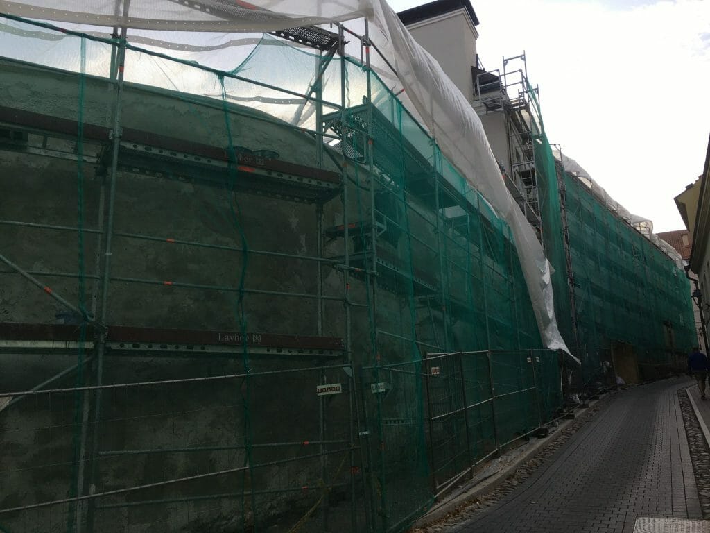 Bokšto skveras (Bokšto g. 6) - Food services, Resort - construction photos