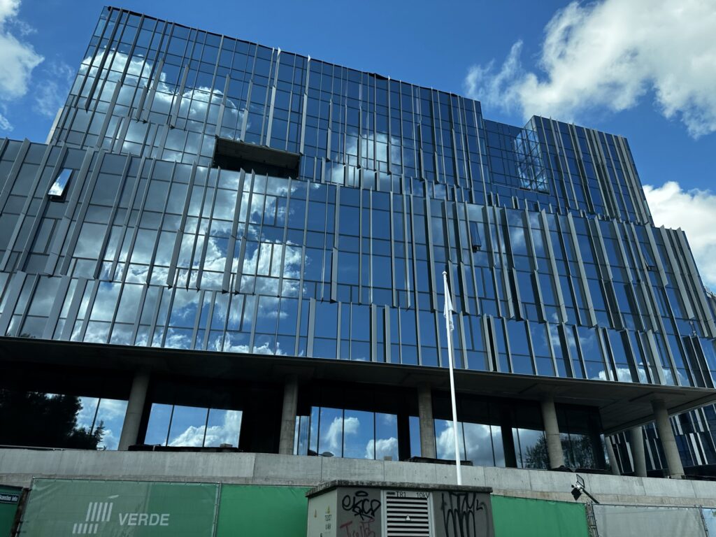 Verde 1. kārta - "A","B" ēkas (Roberta Hirša iela 1) - Office center - construction photos