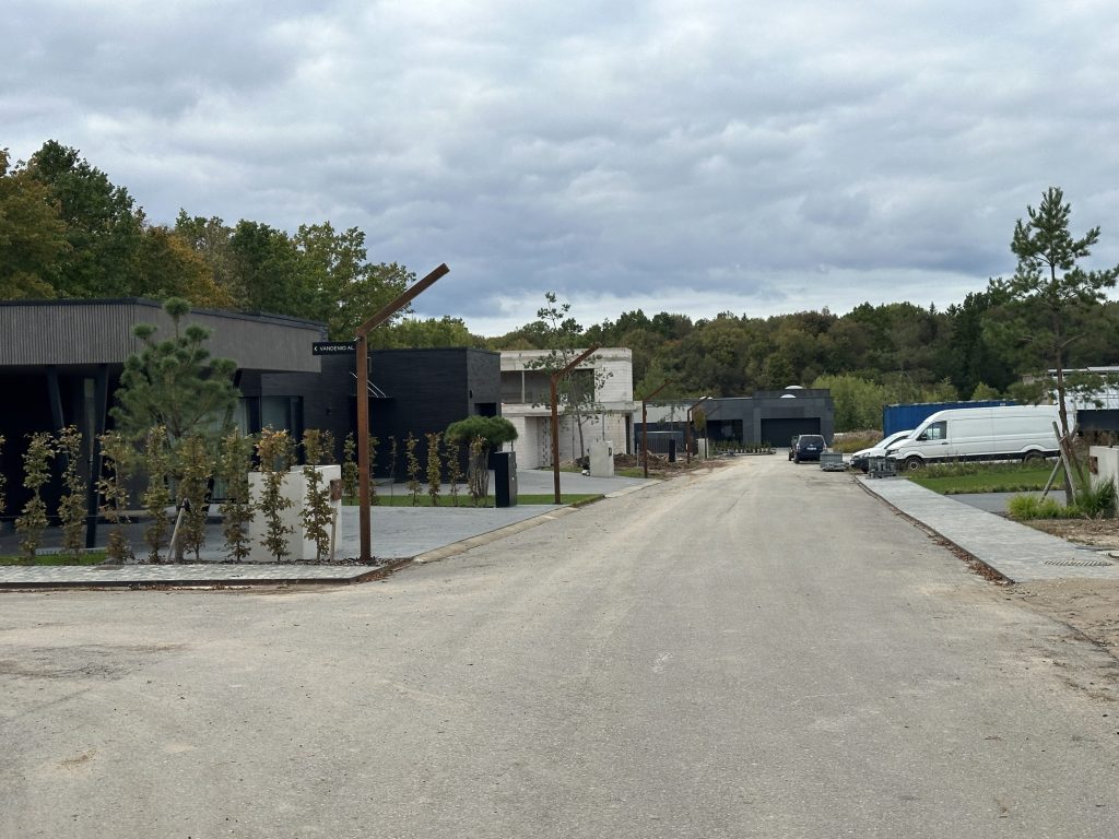 NOA namai (Perkūno al., Pūgos al., Kaitros al., Vandenio al.) - Private house community - construction photos