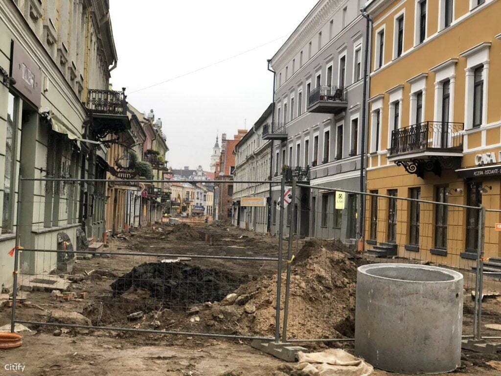 Vilniaus g. rekonstrukcija (Vilniaus g.) - Street - construction photos